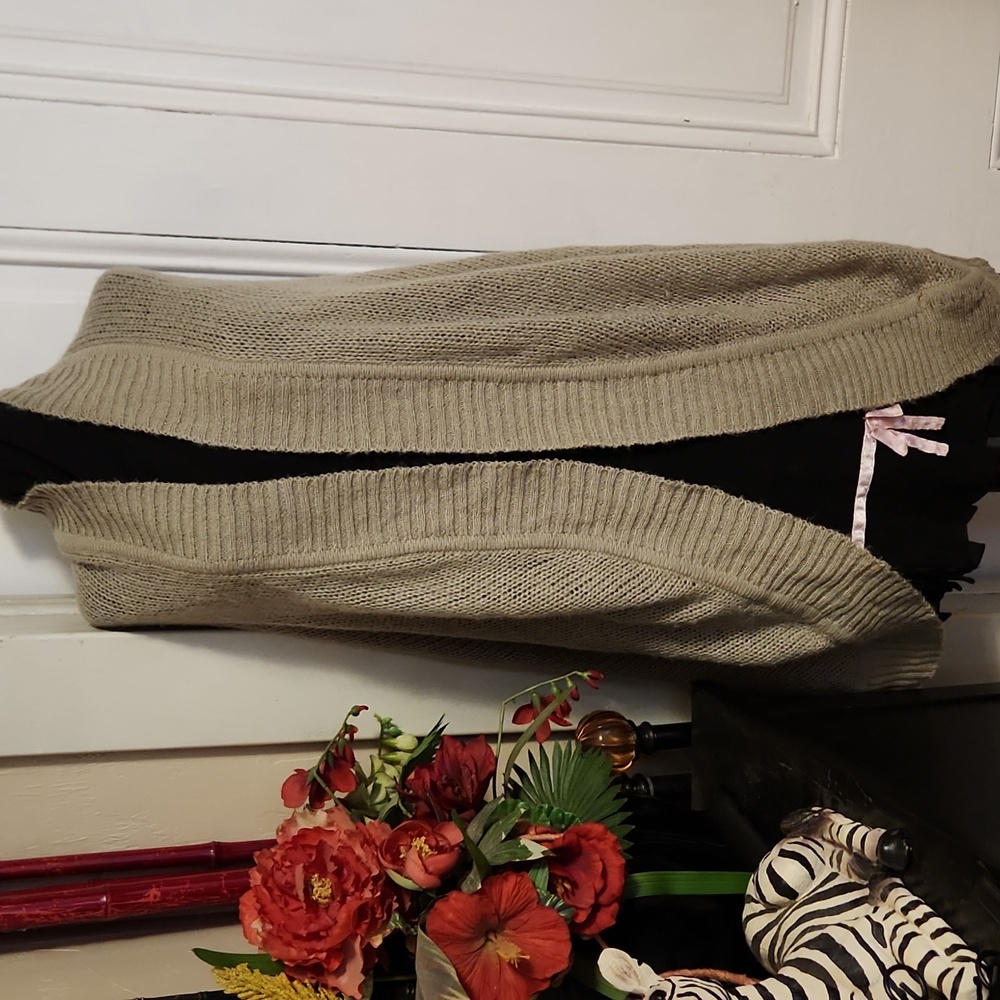 Chico's Light Grey Sweater Wrap